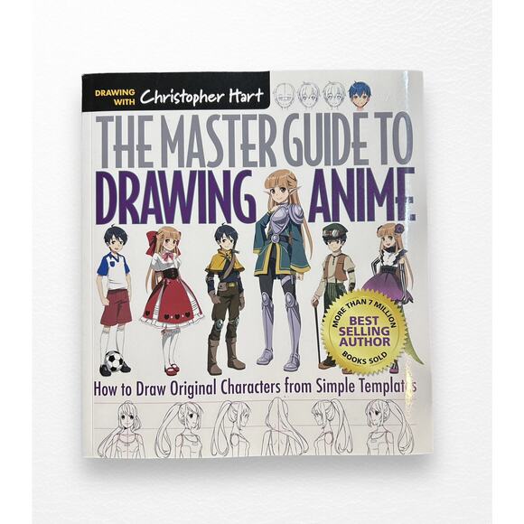 🌷2/$10🌷 The Master Guide To Drawing Anime - Picture 1 of 4